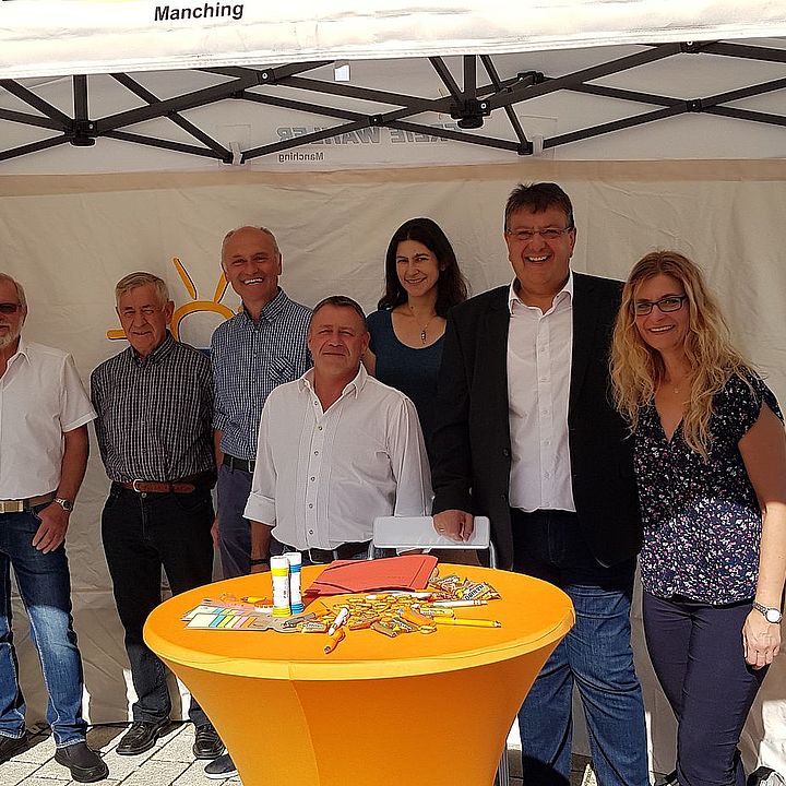 Verkaufsoffener Sonntag in Manching am 29.09.2019 – Stand Freie Wähler Manching