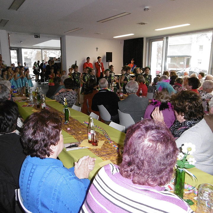 Seniorenfasching im Bürgerhaus
